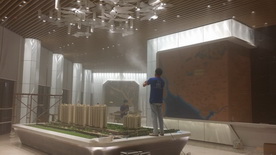 中惠中悅惠峰銷售中心大型除甲醛項(xiàng)目